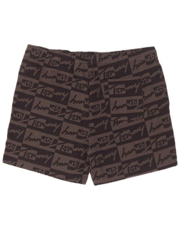 Tommy Hilfiger Shorts deportivos gráficos para hombre Algodón gris grande