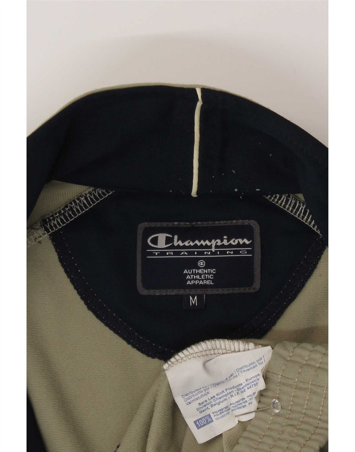 Champion Chaqueta De Chándal Para Hombre Poliéster Color Block Caqui Medio
