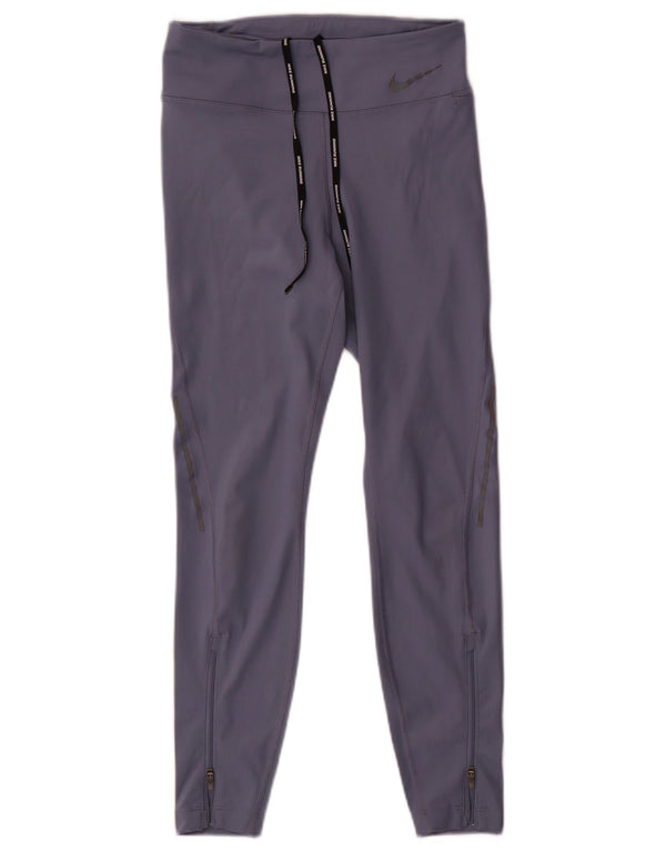 Leggings Nike para mujer UK 10 Small Púrpura Poliéster