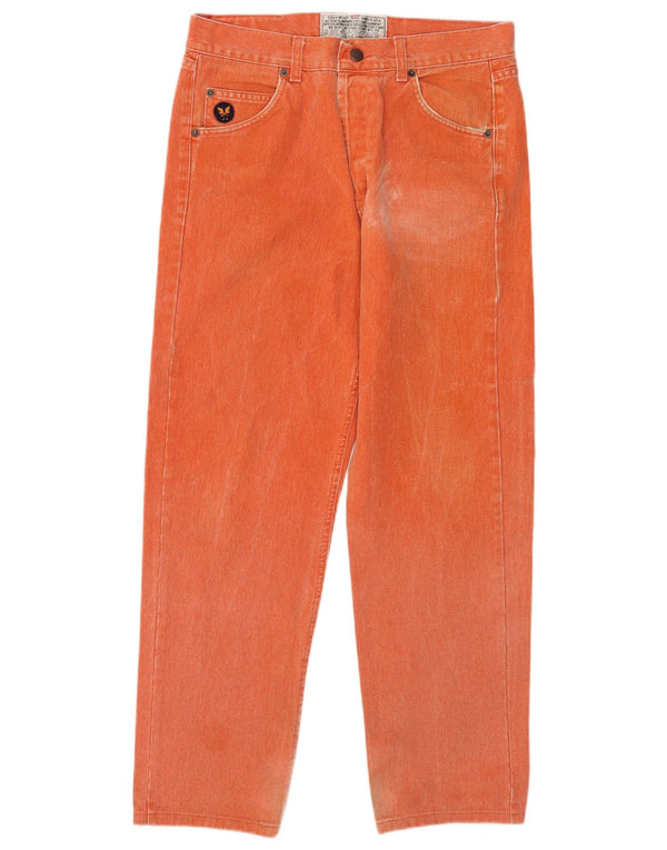 Vaqueros rectos para hombre Avirex W33 L29 Algodón naranja
