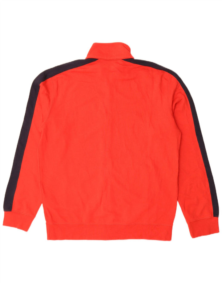 Champion Chaqueta Top De Chándal Para Hombre Poliéster Color Block Rojo Grande