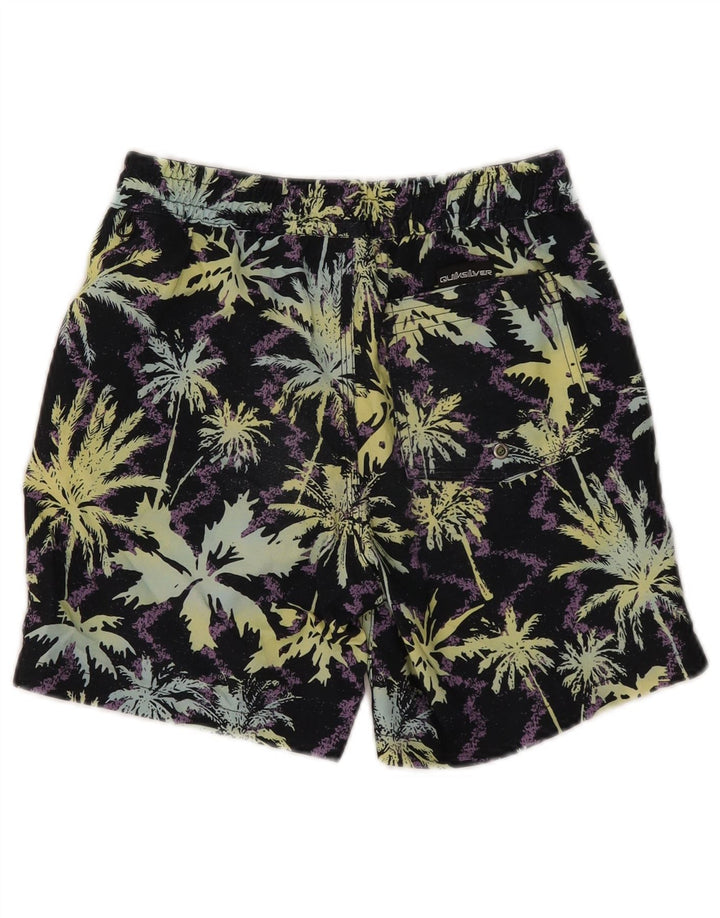 Quiksilver Bañador gráfico para niños 9-10 años Mediano Negro Poliéster