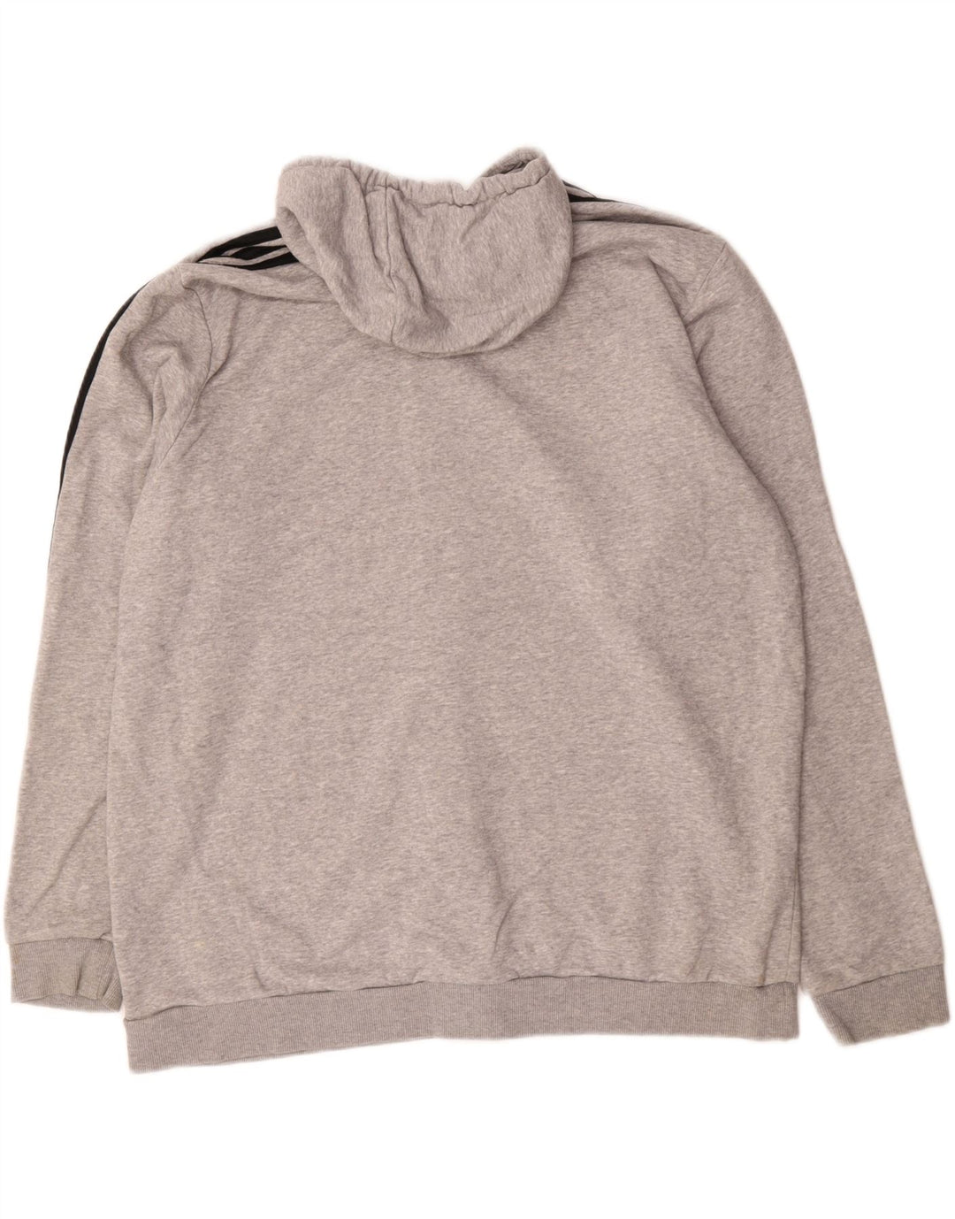 Adidas Sudadera con capucha y cremallera para hombre 2XL Gris