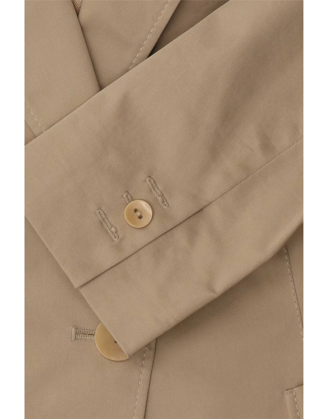 Chaqueta tipo blazer de 1 botón para mujer Max Mara UK 42 Algodón beige medio