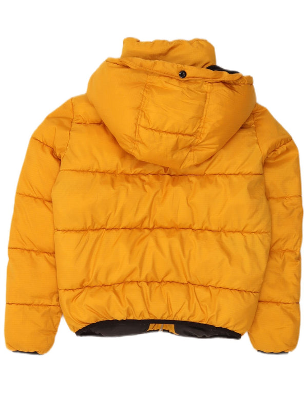 Chaqueta acolchada con capucha para mujer G-Star UK 44 Poliéster amarillo medio