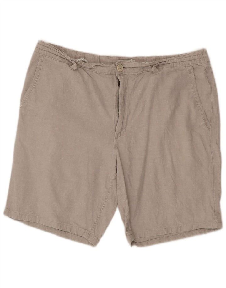Marks & Spencer Pantalones cortos chinos para hombre W36 Algodón gris grande