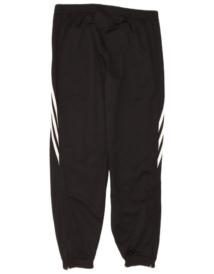 Adidas Hombre Pantalones De Chándal Joggers Grande Negro Poliéster
