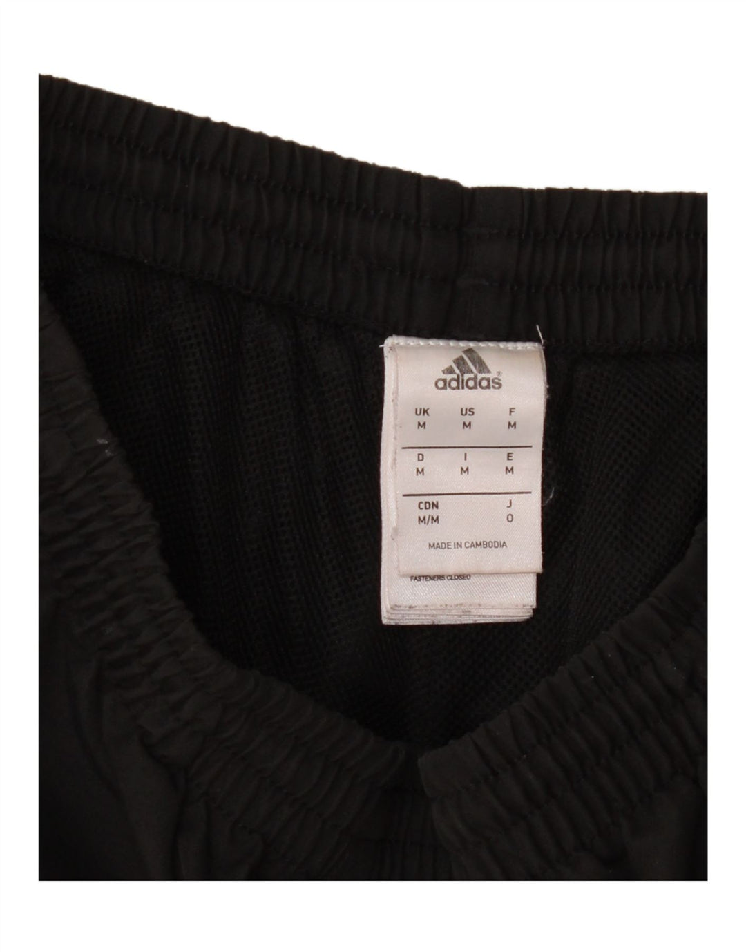 Adidas Hombre Pantalones De Chándal Joggers Medium Negro Colorblock Poliéster