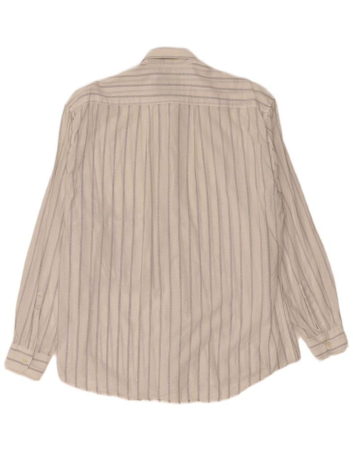 Daniel Dodd Camisa para hombre XL Rayas blancas