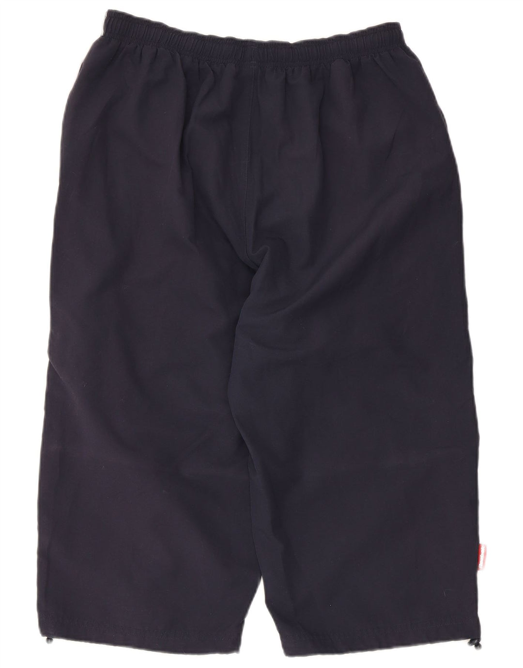 Reebok Bermudas deportivas para hombre, pantalones cortos deportivos de poliéster azul marino mediano