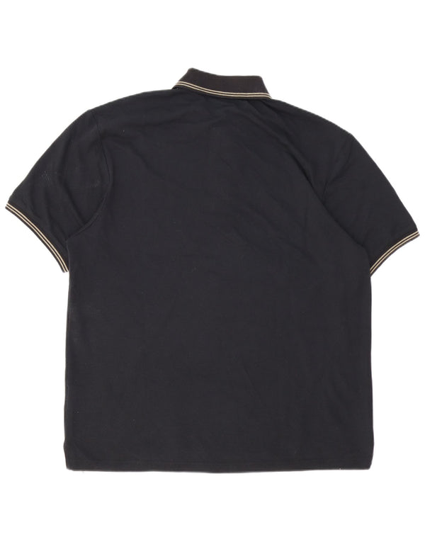 CHAMPION Polo para hombre 2XL Algodón a rayas negro