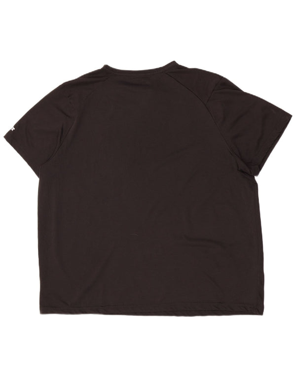 Russell Athletic Camiseta Dri-Power para hombre Top XL Poliéster negro