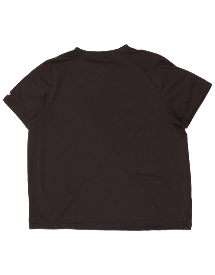 Russell Athletic Camiseta Dri-Power para hombre Top XL Poliéster negro