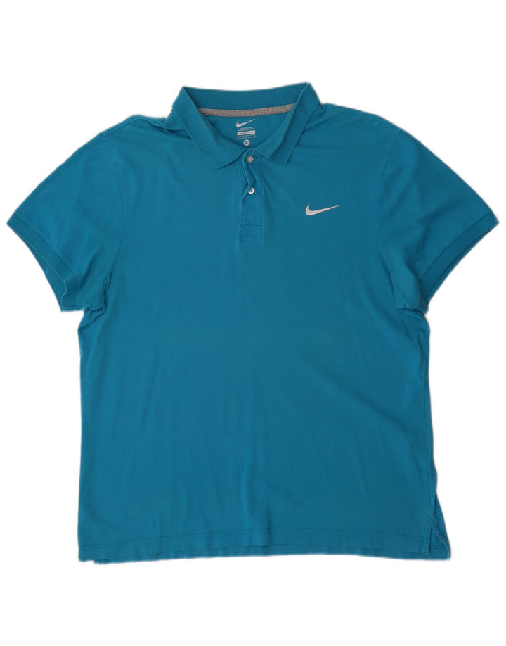 Polo Nike Hombre Azul Grande