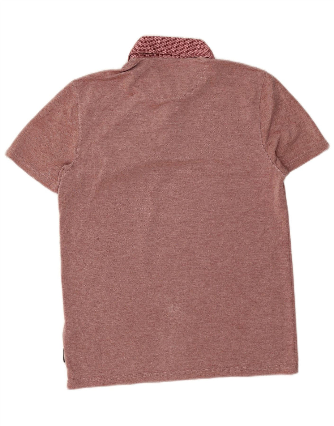 Ted Baker Polo para hombre talla 3 mediano borgoña modal