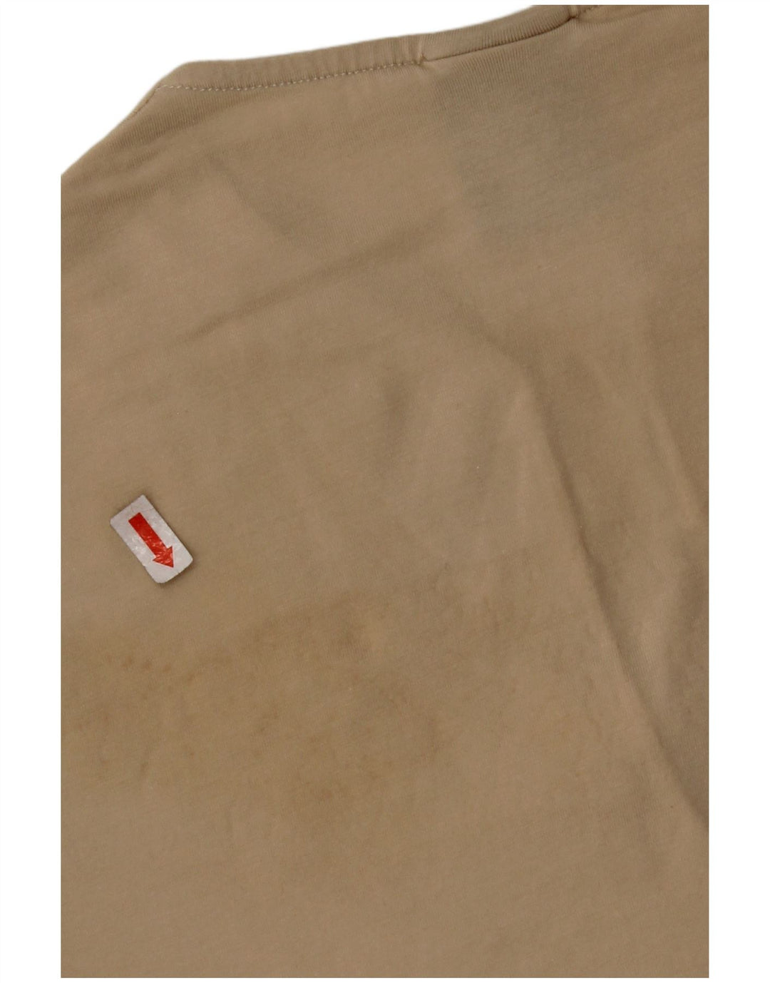 NIKE Camiseta corta para mujer UK 10/12 Medium Beige