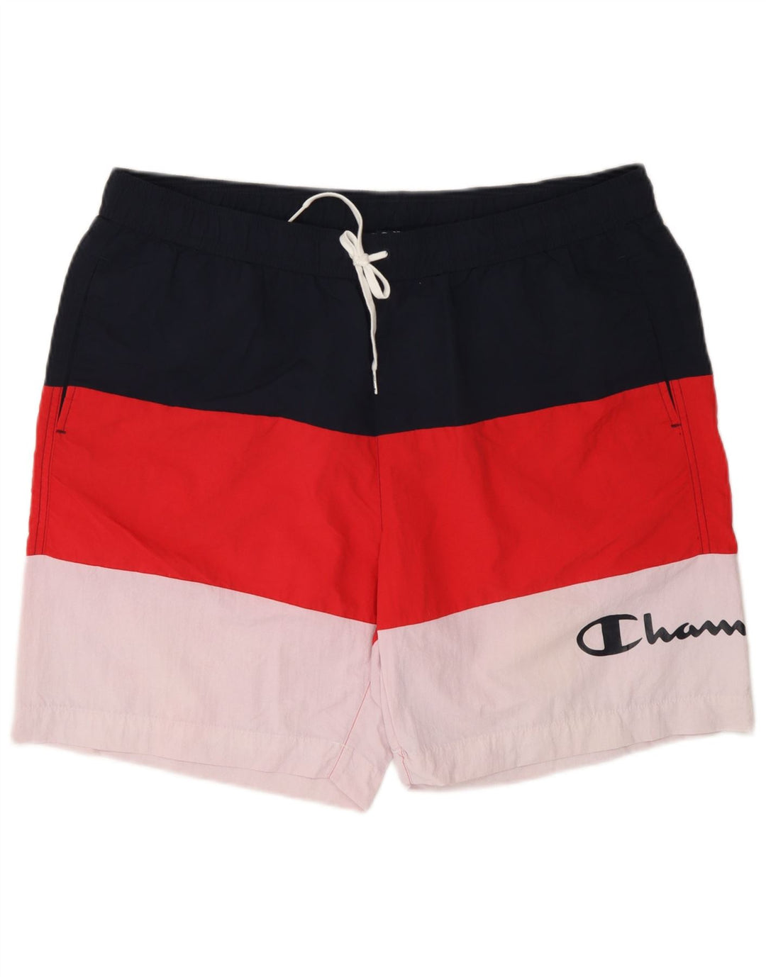 Champion Bañador Hombre 2XL Azul Marino Colorblock Poliéster