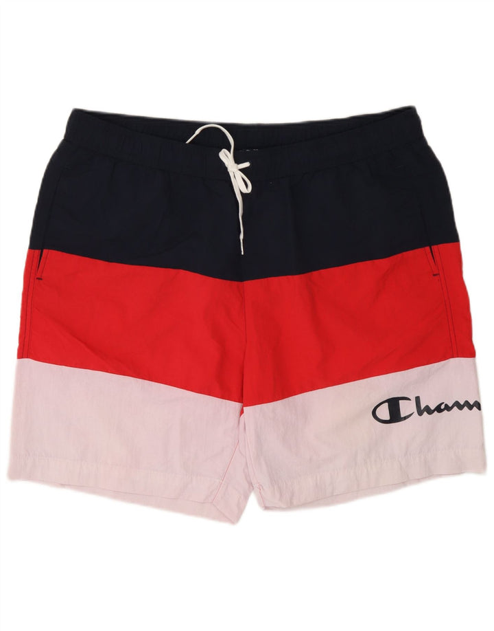 Champion Bañador Hombre 2XL Azul Marino Colorblock Poliéster