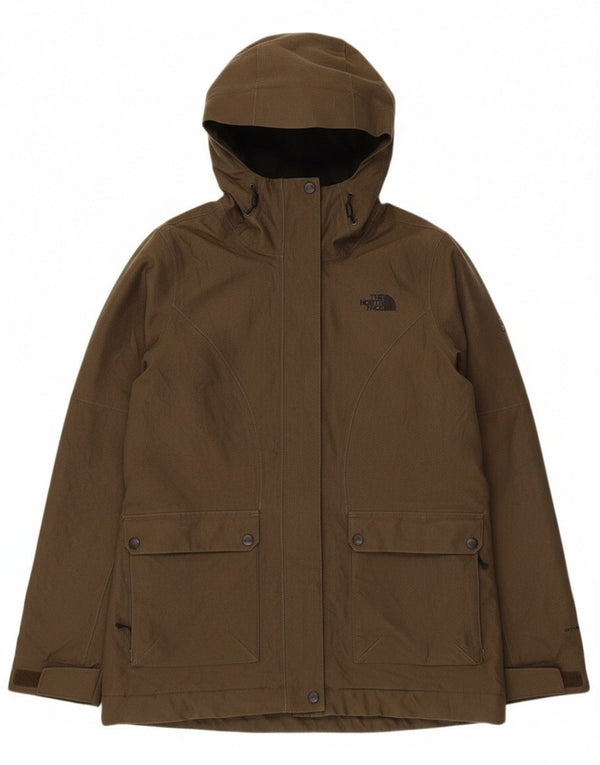The North Face Chaqueta Cortavientos Sherpa con Capucha para Mujer UK 40 Medium Khaki