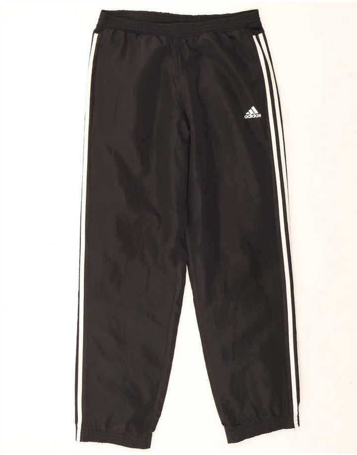 Adidas Hombre Pantalones De Chándal Joggers Grande Negro Poliéster