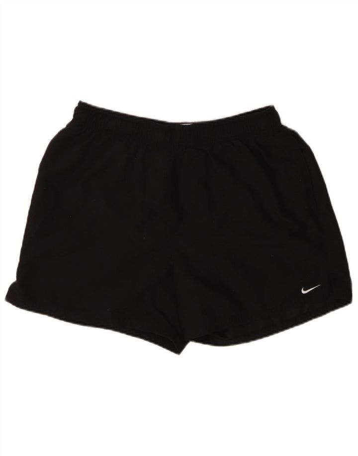 Nike - Pantalones cortos deportivos para hombre, talla grande, poliéster negro