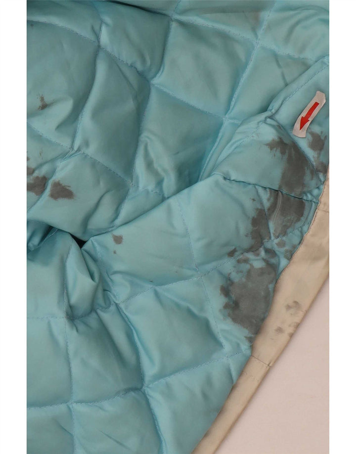 Gap Chaqueta cortavientos con capucha para mujer UK 40 Medium Off White