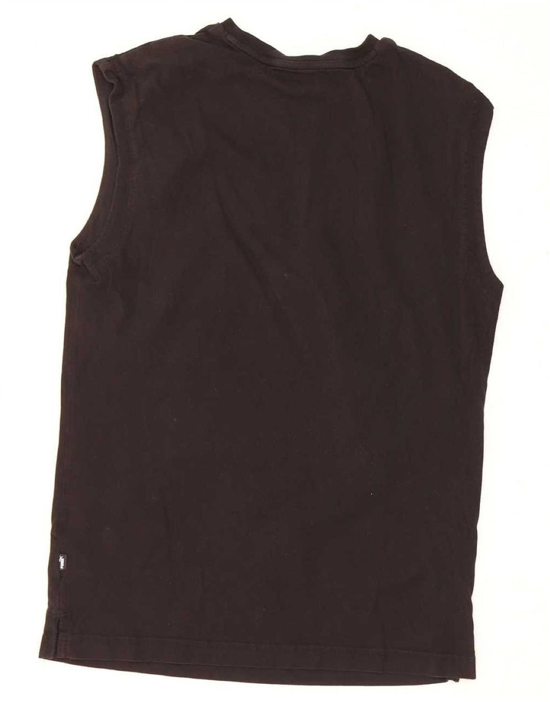 Puma Hombre Chaleco Top Pequeño Algodón Negro
