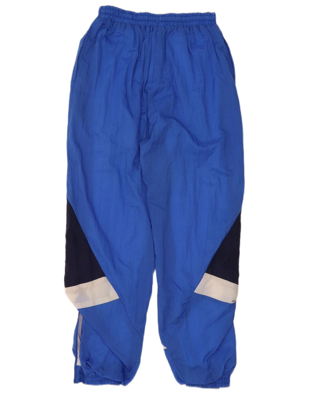 VINTAGE Pantalones de chándal para hombre Joggers Medium Blue Colourblock
