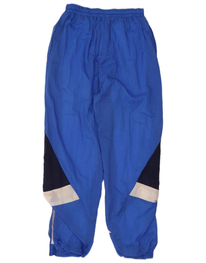 VINTAGE Pantalones de chándal para hombre Joggers Medium Blue Colourblock