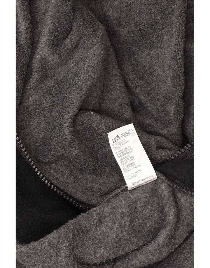 Marks & Spencer Chaqueta polar para hombre UK 42 XL Poliéster gris