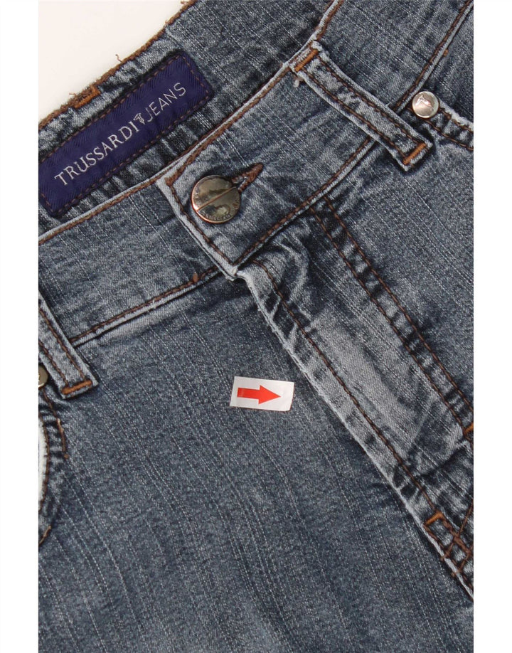 Vaqueros Trussardi Hombre Rectos W34 L32 Azul Algodón