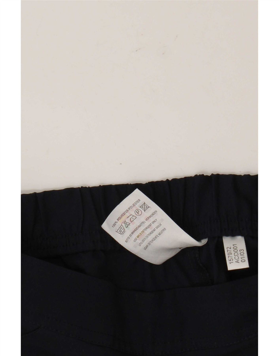 Adidas Pantalones cortos deportivos para mujer UK 8 Small Azul marino Poliéster