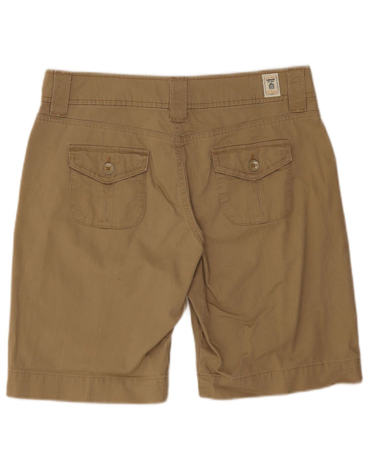 Levi's Pantalones Cortos Chinos Para Mujer W32 Large Algodón Caqui