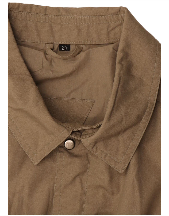 Vintage hombres chaqueta utilitaria Reino Unido 40 grande beige