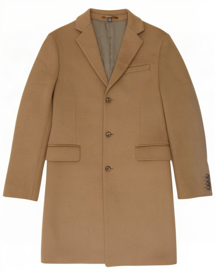 Marks & Spencer Abrigo para hombre ES 36 Pequeño Beige Poliéster