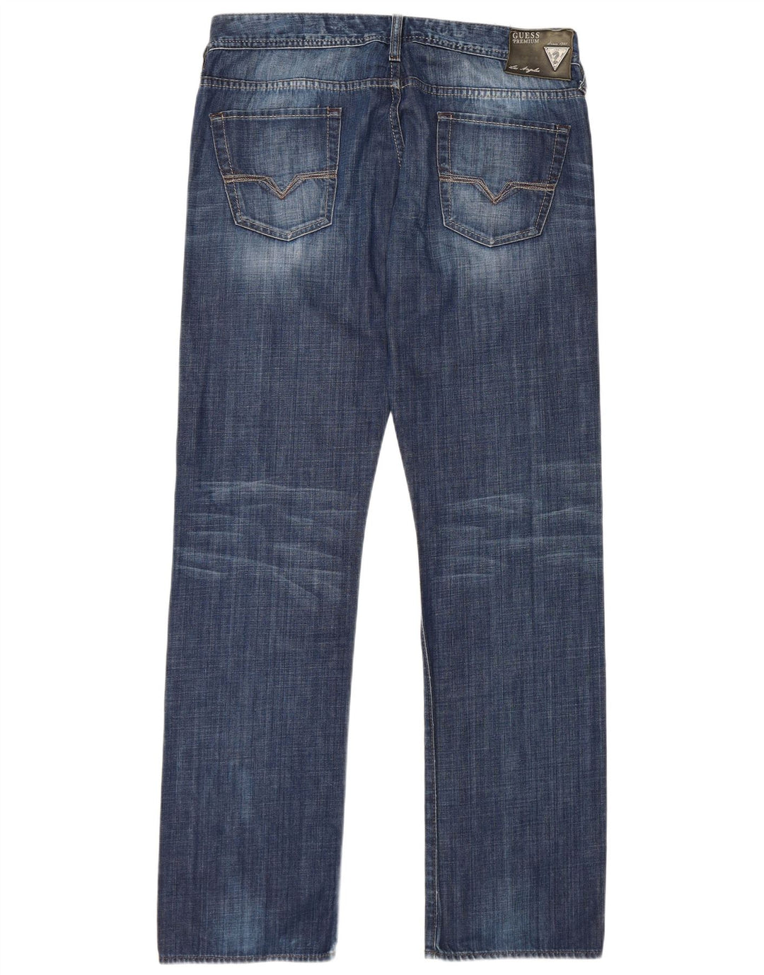 Guess Vaqueros Rectos Hombre W34 L34 Algodón Azul