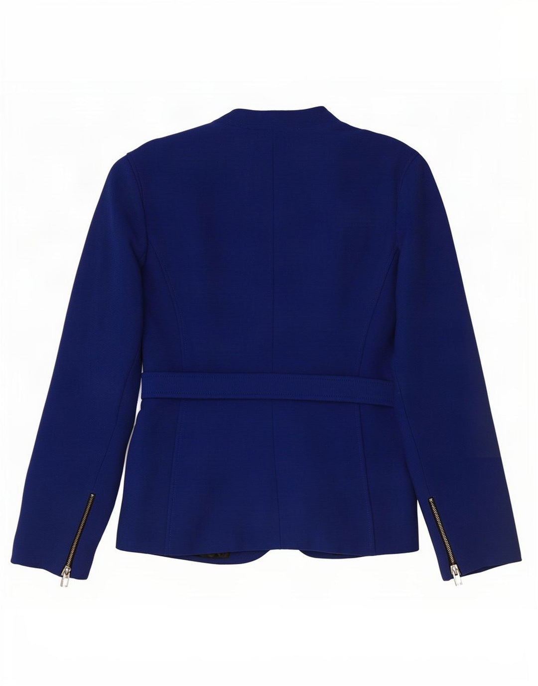 Zara Chaqueta Blazer De 1 Botón Para Mujer UK 46 Large Viscosa Azul