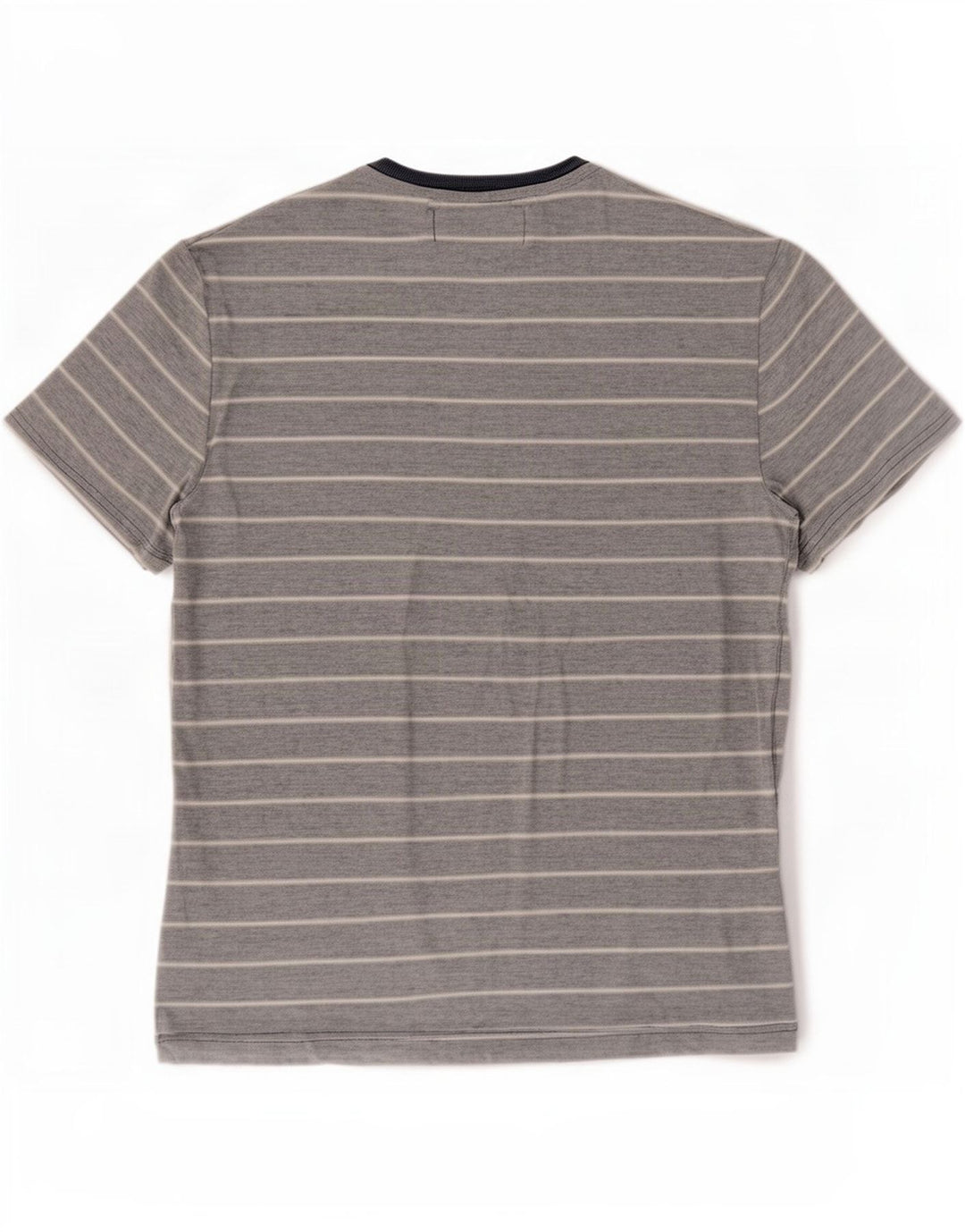 Camiseta Penguin Hombre Top Rayas Azul Medio