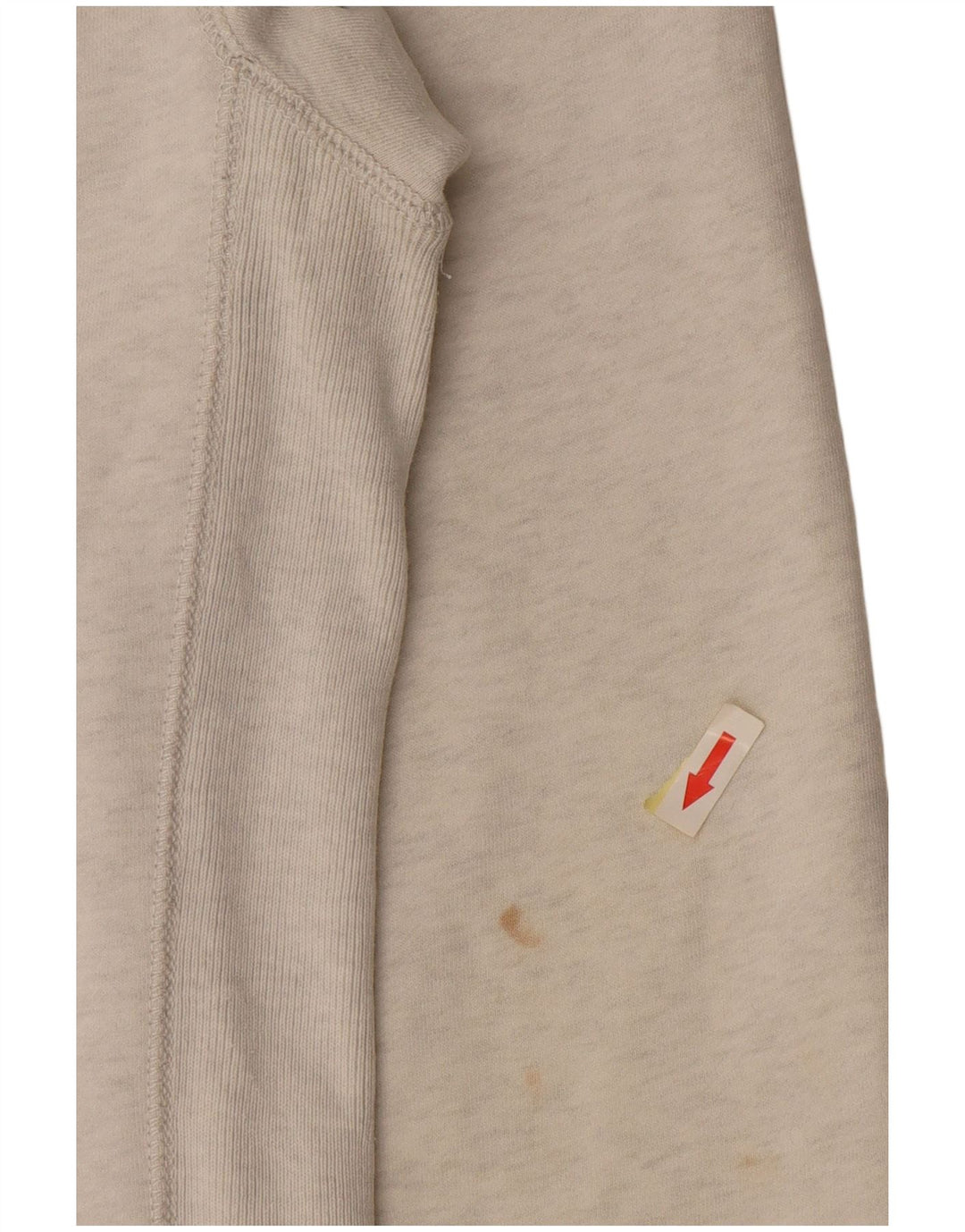 Superdry Jersey con capucha y cremallera gráfica para hombre de algodón blanco mediano