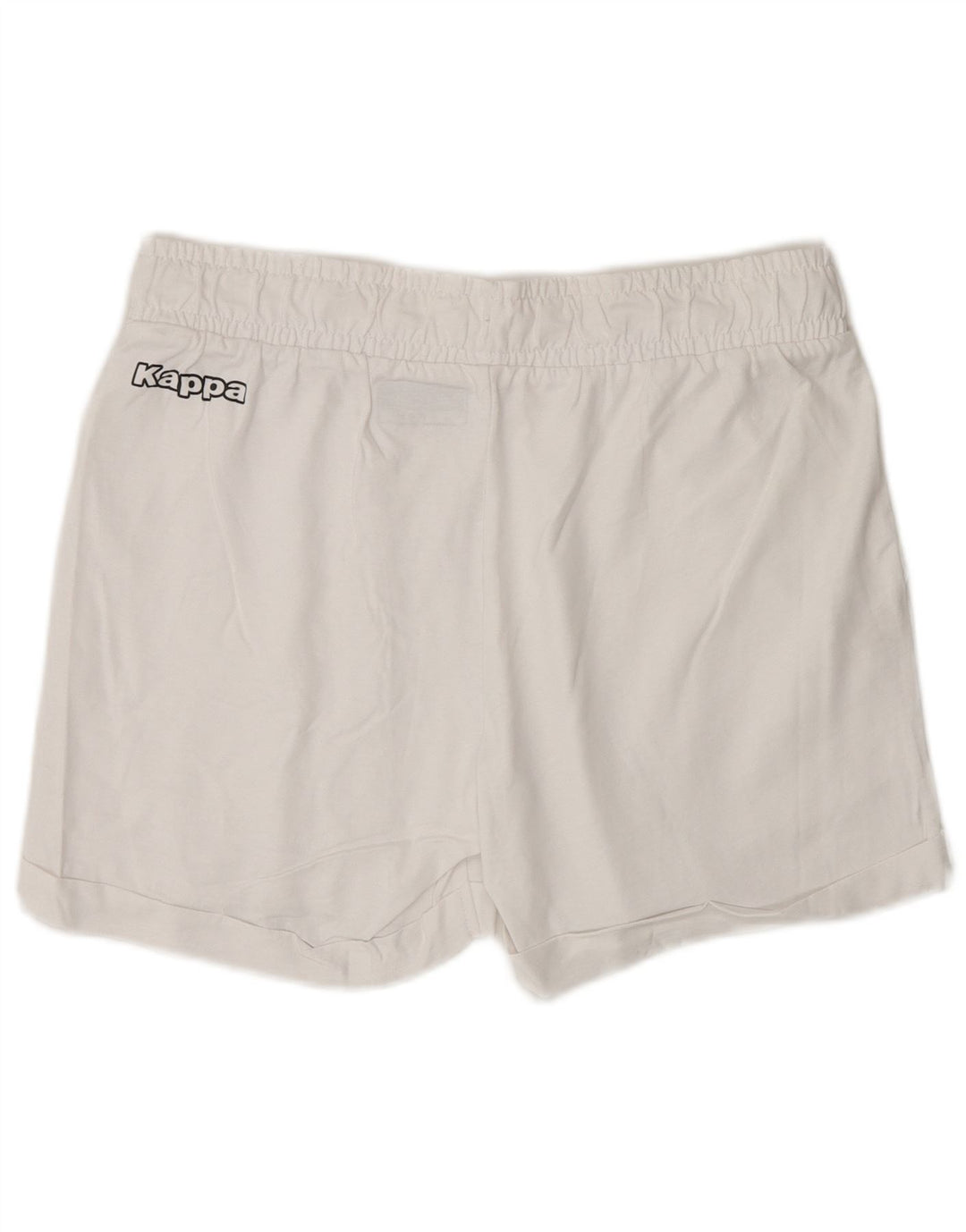 Kappa Pantalones cortos deportivos para mujer UK 44 Grande Blanco