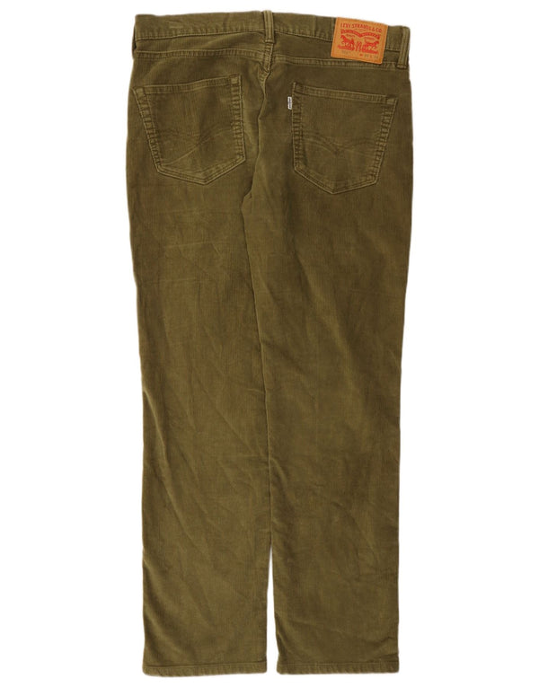 Levi's Mens 511 Slim Pana Pantalones W33 L30 Algodón Caqui