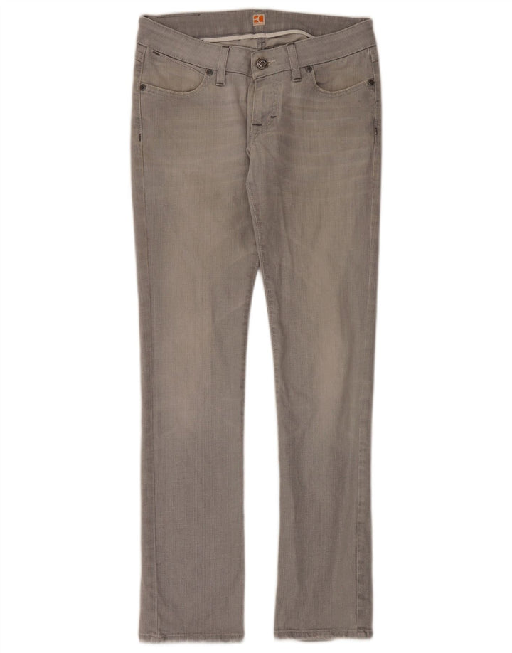 Vaqueros Hugo Boss Mujer Slim W28 L32 Algodón Gris