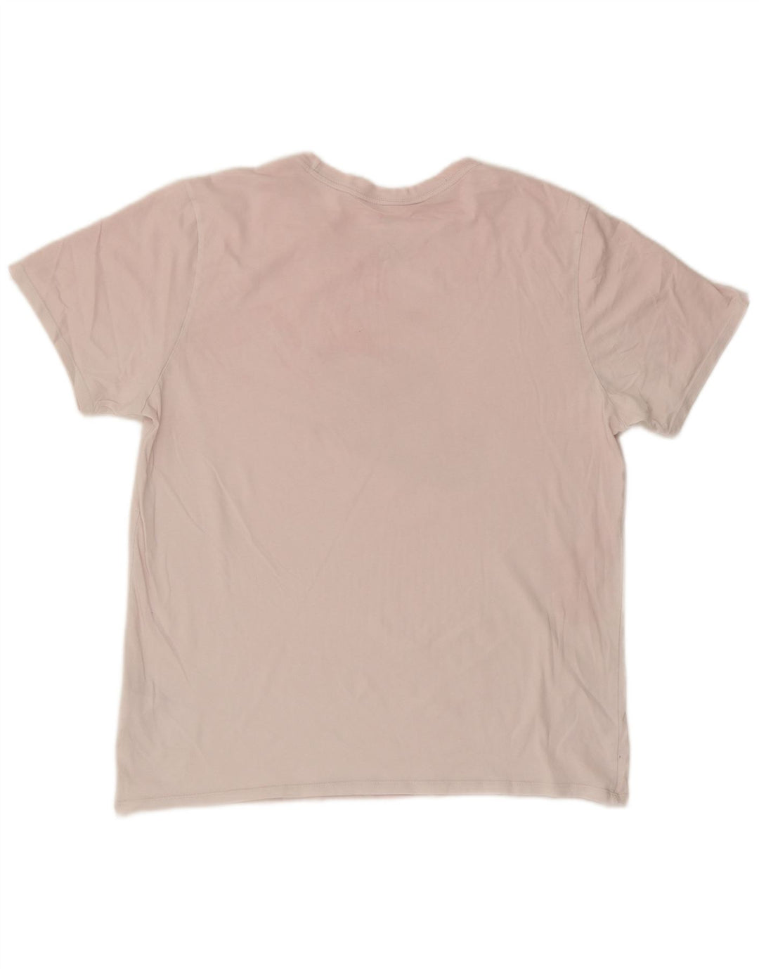 NIKE Camiseta gráfica de corte atlético para hombre Top XL Algodón rosa