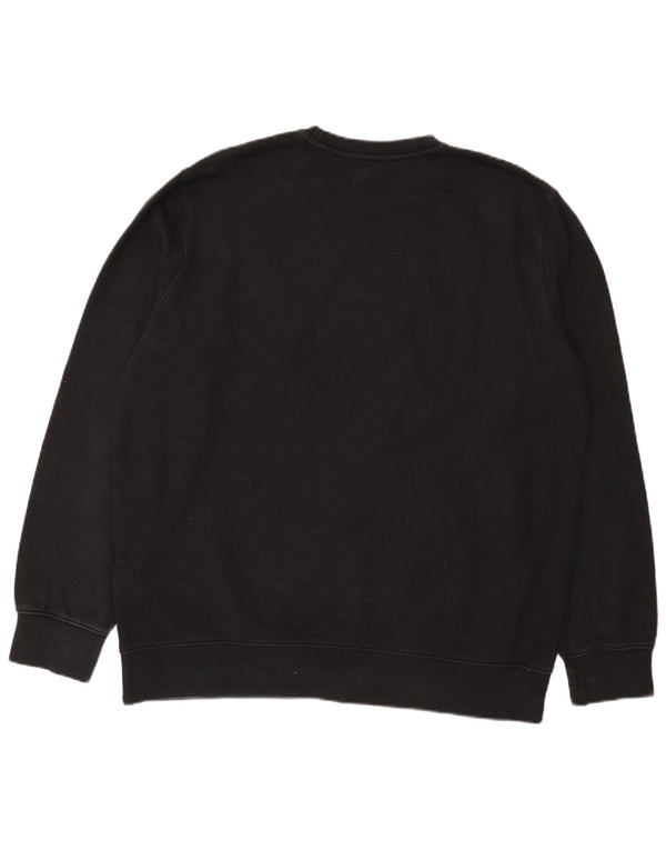 Levi's Sudadera De Ajuste Estándar Para Hombre Jersey Grande De Algodón Negro