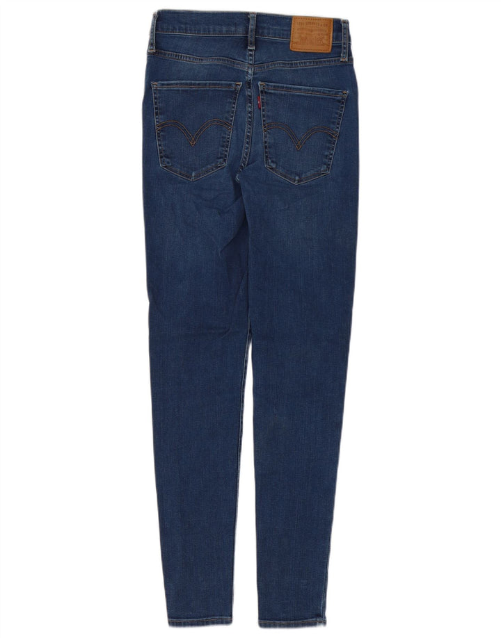 LEVI'S Vaqueros súper ajustados Mile High para mujer W26 L28 Algodón azul