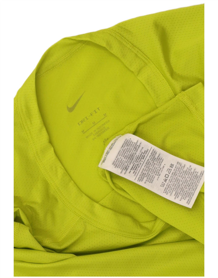 Camiseta Nike Dri Fit para hombre Top poliéster verde medio