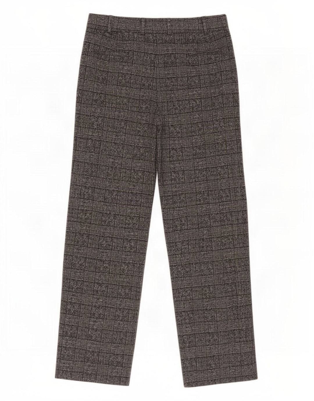Marks & Spencer Pantalones de traje para mujer UK 40 Large W34 L32 Grey Check