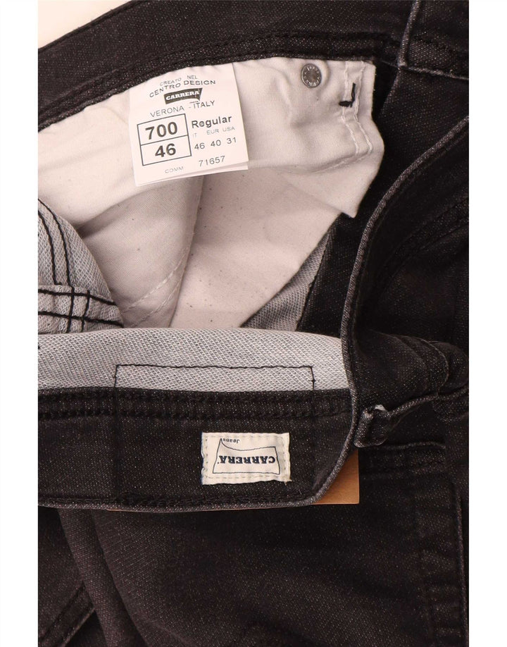 Carrera Mens 700 Jeans Rectos Regulares W31 L32 Algodón Gris
