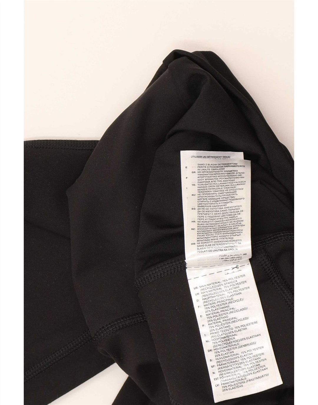 Adidas Leggings Capri de Maternidad para Mujer Reino Unido 12/14 Mediano Negro Poliéster