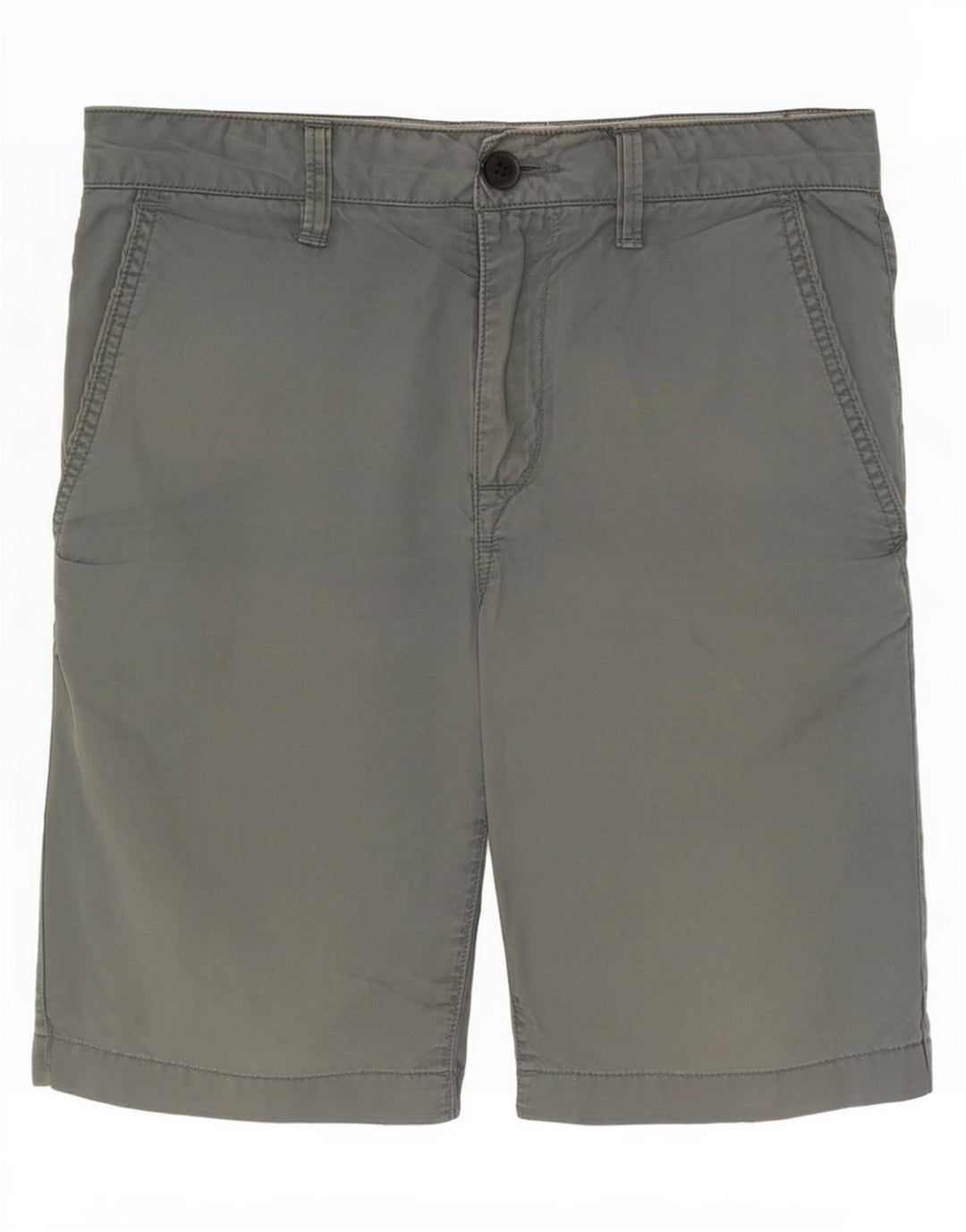 Timberland Pantalones cortos chinos para hombre W29 Pequeño algodón gris